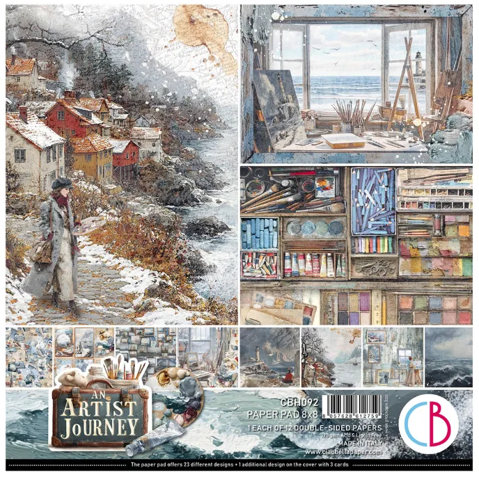 An Artist's Journey 8x8  Paper Pad